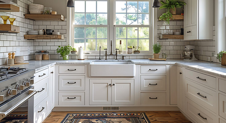 Shaker White Cabinets