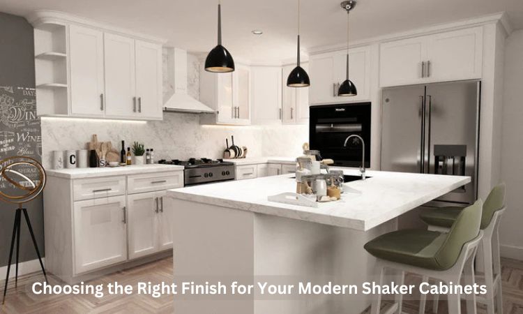 Choosing the Right Finish for Your Modern Shaker Cabinets