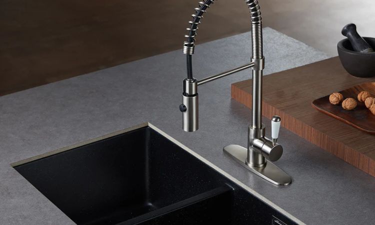 pull-down kitchen faucet